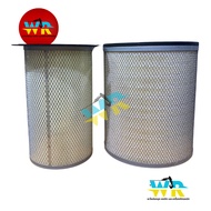 1P-7716+1P-7360 Air Filter D6C D6D (SR) Outside + Inside