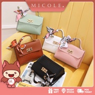 Ready Stock MICOLE SB2883 Casual Women's Sling Bag Crossbody Shoulder Bags Handbag Travel Beg Tangan