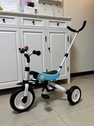 ［二手］納豆 三輪車 nadle多功能折疊三輪車 推車 平衡車 折疊便攜 一車三用車 多功能