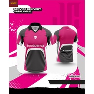 Sublimation Rider Shirt - FoodPanda, Grab, J&T, Lalamove