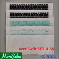 KL Stok~ Acer Swift 5 Swift 3 swift5 Swift3 Swift1 SF314-54 keyboard dust cover waterproof dustproof skin film protect