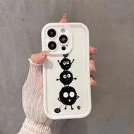 Casing Samsung A06 A16 5G S25 ULTRA 5G S25+ 5G S25 5G DY04 Coal ball Soft Angel Eyes Phone Case