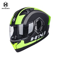 HNJ Flip Up Helmet Motorcycle Double Visor Modular Full Face Helmet