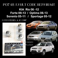 ECU fault code P0748 Capacitor & IC Repair Kit - KIA Rio Forte Optima Sorento Sportage ( 2006-2013 )