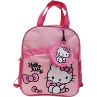 手提後背包 + 零錢包  Hello kitty