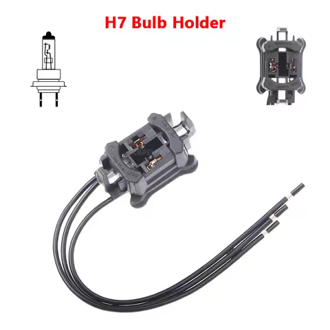 For Citroen C4L C5 C6 DS5 DS6 Peugeot 508 3008 Headlight Connector H7 Bulb Socket Car Lamp Holder Ac