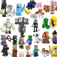 Hot Sale~MOC 29 Pixel Building Blocks Minifigures Small Particles Assembling Assembling Doll Toys XL