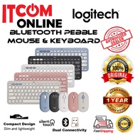 LOGITECH K380S M350S PEBBLE KEYS 2 BLUETOOTH WIRELESS KEYBOARD