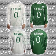 Customized Number and Surname DLSU Warmer Jersey
