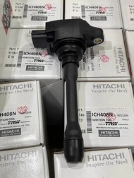 คอยล์จุดระเบิด Nissan march K13 Almera N17 juke F15 sylphy b17 1.6 HITACHI made in japan 100%