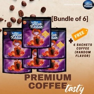 [Bundle of 6 +  Free 6 sachets] Blue Ribbon Instant Coffee (15's) - Original / Rich Gold / Light / 2in1