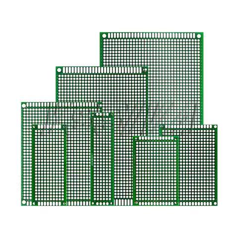 Double side PCB 2.54mm FR-4 7x9 6x8 5x7 4x6 3x7 2X8 12x8cm 9x15cm DIY Universal printed circuit PCB 