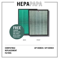Coway AP1008CH / AP1009CH Compatible HEPA Filter [HEPAPAPA]