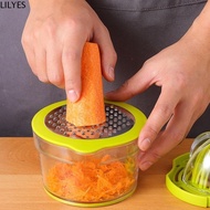 LILYES Manual Juicer, Household Portable Hand Press Juicer, Vegetable Juicer Efficient Plastic Lemon