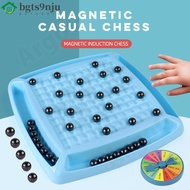 Magnetic Chess Game Magnetic Effect Chess Set Educational Magnetic Chess Game Portable Magnetic Chess Board Game for Family Gathering