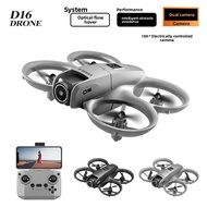 D16 Optical Flow Drone | Dual-Camera HD Aerial Drone | ️ Obstacle-Avoidance RC Aircraft | ️ 4-Axis R
