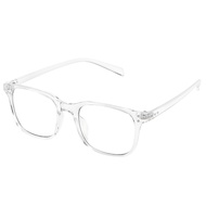 Cyxus Anti blue light glasses for men womenTR90 material box glasses Computer Eyeglasses Transparent