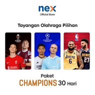 Nex Parabola Paket Champions (30 Hari) Promo