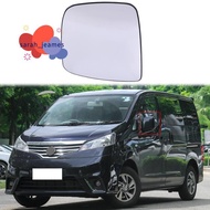 Car Side Heated Glass Rearview Mirror Side-Wing Rearview Mirror for  NV200 2010- 2018