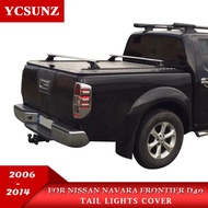 Car Chrome Navara 2006 Accessories Tail Light Cover Lamp Trim For Nissan Frontier Navara D40 2006-20