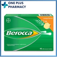 Berocca Effervescent Vitamin B Group + Vitamin C 15's / 24's / 30's / 45's