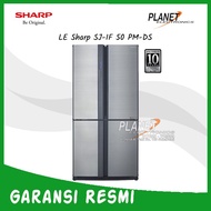 KULKAS SHARP 4 PINTU SIDE BY SIDE SJ IF 50 PMDS