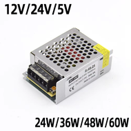 Lighting Transformers 110V 220V to DC 5V 12V 24V 24W 36W 48W 60W For CCTV LED Strip Power Supply Ada