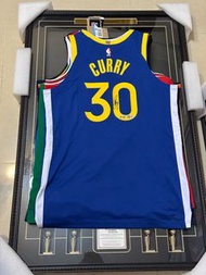 Stephen Curry AU球員版簽名球衣- USASM COA!