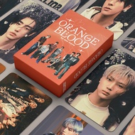 [5.7 * 8.6cm] Ready Stock 55 Sheets Group E ORANGE BLOOD Photocard Liang Zhenyuan Li Xicheng Support