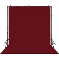 Background Merah Maroon 4x6 meter Kain Backdrop Studio Layar