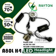 Laser Led Foglamp H8 H9 H11 Headlamp H4 Laser Led Rayton A80L H4 HID