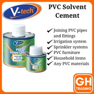 V-Tech VT300 PVC Pipe Glue Gam Cement Glue PVC Glue PVC Solvent Cement 100g 500g