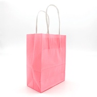 Mini Color Paper Shopping Bag Packaging Paper Bag Envelope Light Pink Small