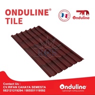 Onduline Tile - Red 3D / Atap Bitumen / Genteng Aspal