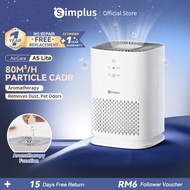 Simplus Air Purifier | Mini Compact Desktop丨80m³/h CADR | Aromatherapy Function |Removes Dust, Pet O