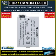 1X battery CANON LPE8 LP-E8 เเบตเตอรี่กล้อง lpe8 เเบตกล้อง กล้องcanon eos 550d 600d 650d 700d kiss x