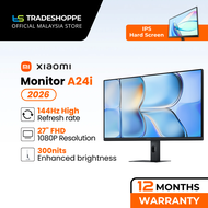 Xiaomi Monitor A24i 2026 - 144Hz High Refresh rate | FHD 1080P Resolution | IPS Hard Screen | 300nit