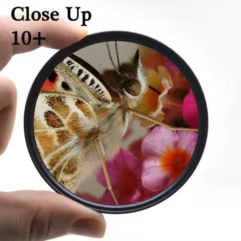 KnightX 49mm 52mm 55mm 58mm 62mm 67mm 72mm 77mm Macro Close Up Lens Filter +10 Filter Kit for Canon 