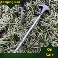Reinforced Tent Accessories Tent Nails Cubicle Tent Canopy Ground Nails T-Type Spiral Nails Camping 