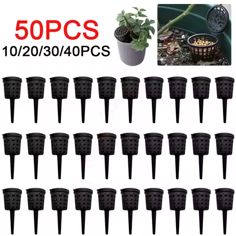 10-50PCS Fertilizer Basket with Lid Fertilizer Box Case Easily Carrying Part Bonsai Fertilizer Conta