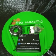 PAKET MOLA NEX PARABOLA HITAM DISH 45 CM - RIYHANA SHOP