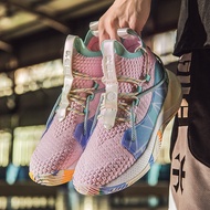 Iverson Basketball Shoes Men's New Style High-Top Spring Summer Breathable Wear-Resistant Shock-Abso