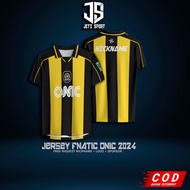 Onic Fnatic jersey, latest premium, free name and back number