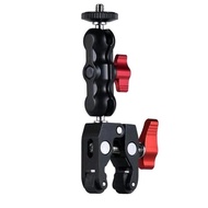 Andoer Combo Ballhead Mount A73 Magic Clamp Camera & Light Insta 360