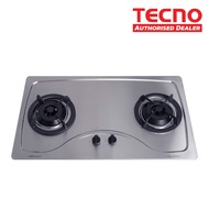 Tecno 2 Burner 90cm Stainless Hob SR288SV