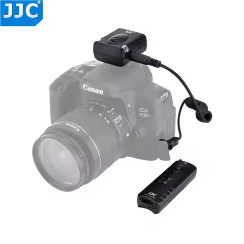 JJC Camera 433MHz RF Wireless Remote Shutter Release Controller for CANON EOS 850D G1X MarK III 700D