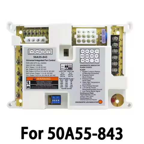 50A55-843 Best-selling RV stove control board compatible with White Rodgers 50A55-843