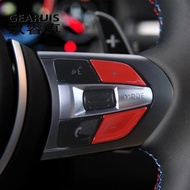Car Steering Wheel Buttons Switch Frame Cover Sticker For BMW 5 6 Series M5 M6 X5M X6M F10 F85 F86 F
