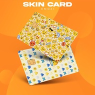 [BM Skin Card] Emoji || Garskin | ATM Cover E-Money/ Flazz/ - Waterproof