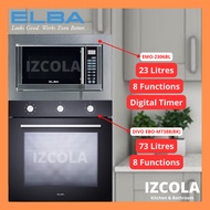 IZCOLA ELBA Built-In Microwave Oven EMO-2306BI 23 Litres / Built-In Oven DIVO EBO-M7388(BK) DIVO EBO